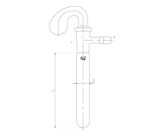 62-2118-25　［Discontinued］Thunberg Tube　4718-2L