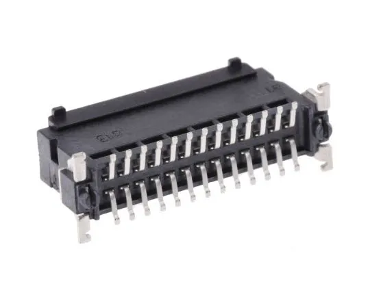 63-7964-30　ERNI SMC, 26 Way, 2 Row, Straight PCB Header　63209