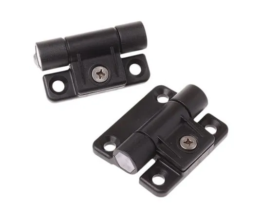 63-7961-31　RS PRO Black Acetal Adjustable Hinge with a Fixed Pin Screw, 65mm x 57mm x 5.2mm　772-9644