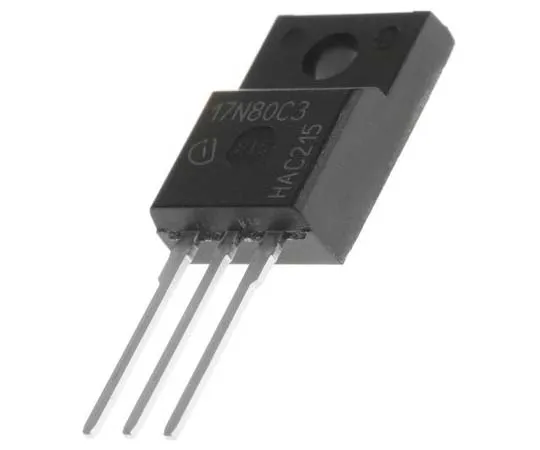 63-7803-28　SPA17N80C3XKSA1 N-Channel MOSFET, 17 A, 800 V CoolMOS C3, 3-Pin TO-220FP Infineon　SPA17N80C3XKSA1