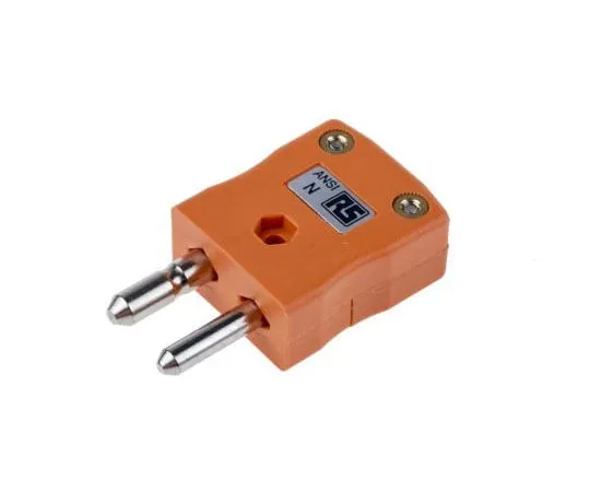 63-7954-72　RS PRO ANSI Standard In-Line Plug Connector for *** with Type N Thermocouple Type N, Standard　769-1296