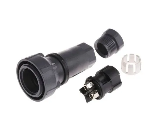 63-8008-61　Bulgin Buccaneer 7000 Series Cable Mount Connector, 3 contacts Plug　PXP7010/03P/ST/1315