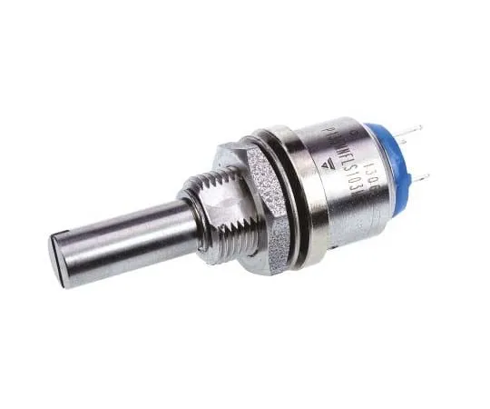63-7803-39　Vishay 1 Gang Rotary Cermet Potentiometer with a 6 mm Dia. Shaft, 10kΩ, ±20%, 1.5W, Linear P13SMNFLS103MA　P13SMNFLS103MA