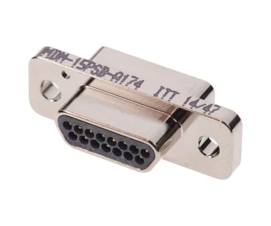 63-7958-22　ITT Cannon MDM Series Panel Mount, 15 Pin D-sub Connector Plug Micro-D　MDM-15PSB-A174