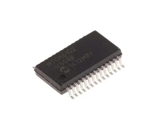 63-8012-44　MTCH6102-I/SS, Touch Screen Controller, 28-Pin SSOP　MTCH6102-I/SS