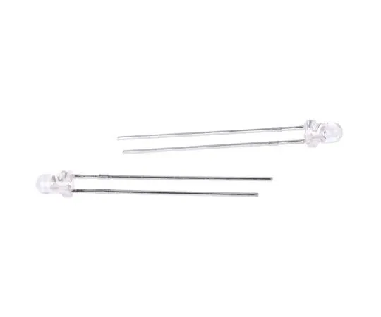 63-8045-50　4 V Blue LED 3mm Through Hole, Kingbright L-34QBC-D　L-34QBC-D