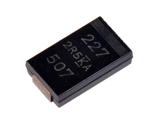 63-8048-41　KEMET Tantalum Capacitor 220μF 2.5V dc Polymer Solid ±20% Tolerance T591 Series　T591V227M2R5ATE009