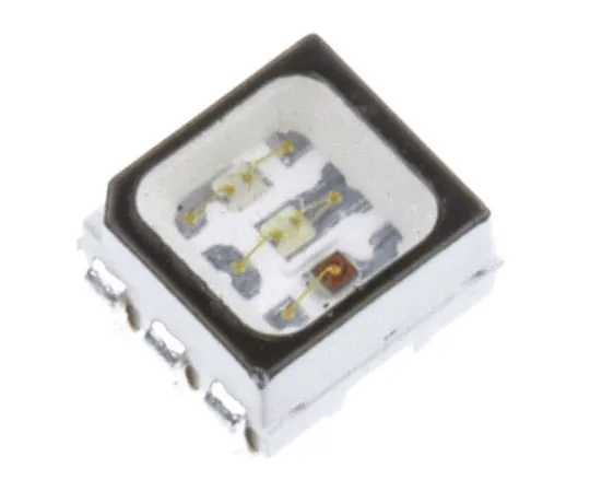 63-7955-77　2.1 V, 3.2 V RGB LED PLCC 6  SMD, Broadcom ASMT-YTB2-0BB02　ASMT-YTB2-0BB02