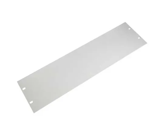 63-7759-62　19-inch Front Panel, 3U, Grey, Aluminium　30118302