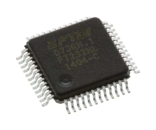 63-7778-63　FTDI Chip, LQFP USB to Serial UART RS232, RS422, RS485 UART 12Mbit/s, 1.8 V, 3.3 V, 48-Pin FT232HL-REEL　FT232HL-REEL