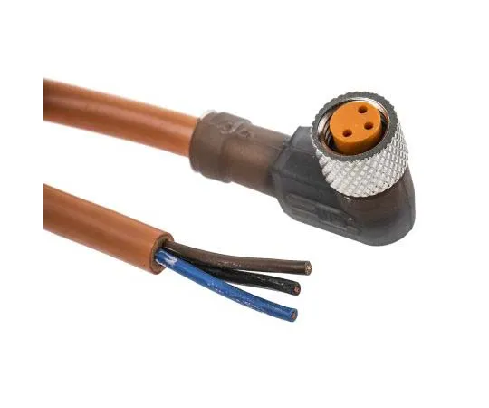 63-7762-65　Lumberg Automation M8 3-Pin Female Cable for use with Sensors and Actuators　11324 RKMWV 3-06/2 M