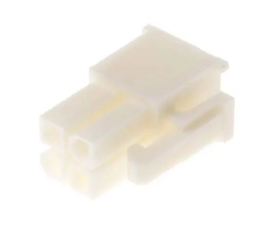 63-7748-92　TE Connectivity VAL-U-LOK Female Connector Housing, 4.2mm Pitch, 4 Way, 2 Row　1586019-4