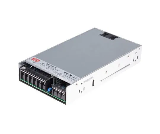 63-8021-13　Mean Well 500W 1 Output Embedded Switch Mode Power Supply SMPS, 41.7A, 12V dc Enclosed　RSP-500-12RS