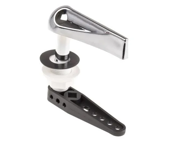 63-7972-99　Chrome Low Level Cistern Handle RS PRO, For Use With Cistern　784-5737