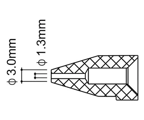 61-4932-01　［Discontinued］Nozzle 1.3 mm　N50-05