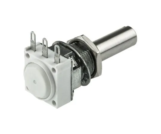 63-7986-95　Vishay 1 Gang Rotary Cermet Potentiometer with a 6 mm Dia. Shaft, 5kΩ, ±10%, 1W, Linear P11S1V0FLSY00502KA　P11S1V0FLSY00502KA