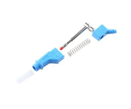 63-7764-93　4mm Stackable retracatble plug blue　66.9328-23
