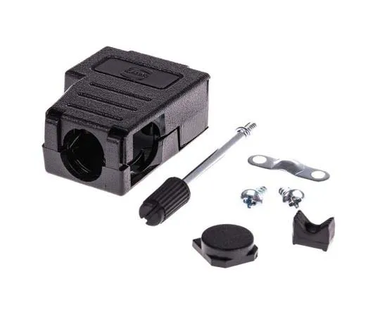 63-7785-58　Harting D-sub Series Thermoplastic D-sub Connector Backshell, 9 Way, Strain Relief　9670090434