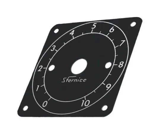 63-7982-57　Rheostat Panel Dial 78mm x 78mm　ACCRFCADRANCG78