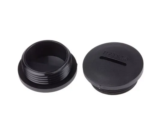 63-8047-27　RS PRO M25 x 1.5 Blanking Plug, Nylon 66, 24.7mm, Threaded　865-9751