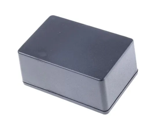 63-7961-94　Hammond 1591, ABS Enclosure, IP54, 87 x 57 x 36mm　1591XXLBK