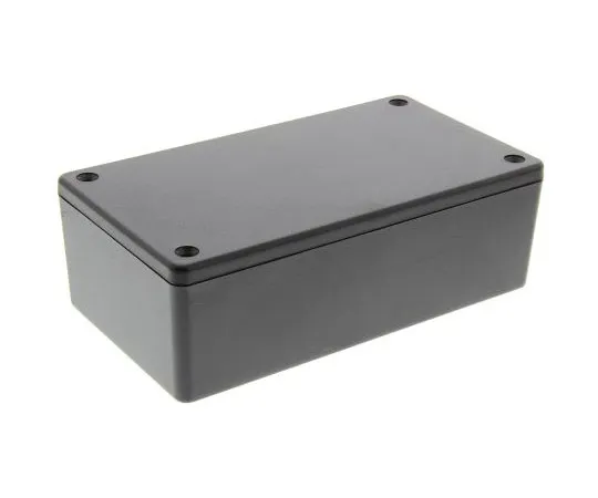 63-7961-93　Hammond 1591, ABS Enclosure, IP54, 121 x 66 x 37mm　1591XXCBK