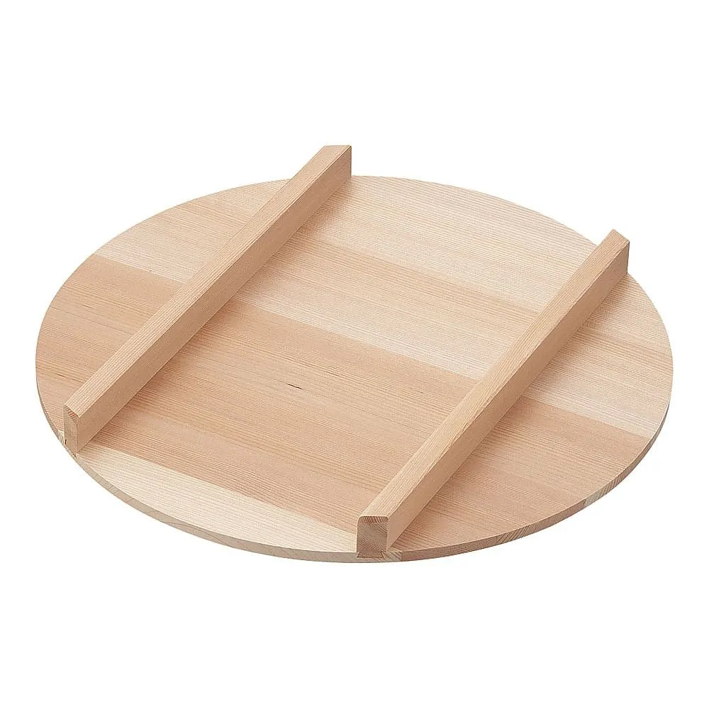 62-6471-99　Wooden Handstand Lid (Sawara Wood) for 45 cm