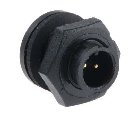 63-7774-53　Switchcraft MICRO-CON-X Series Panel Mount Connector, 2 contacts Plug　17282-2PG-300