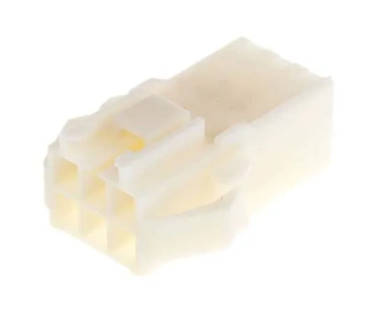 63-7755-39　TE Connectivity AMP Universal Power Female Connector Housing, 3.96mm Pitch, 6 Way, 2 Row　176295-1