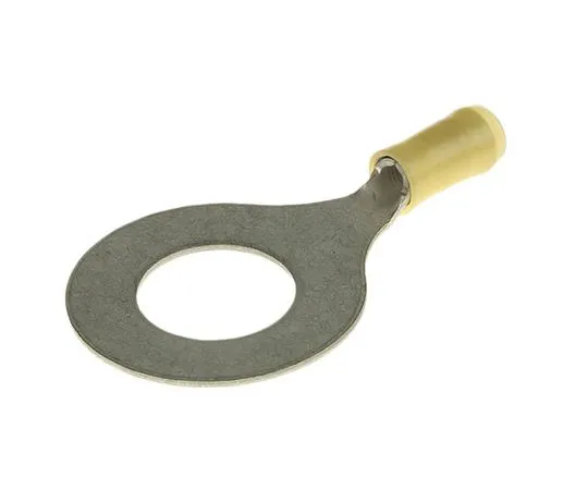 63-7993-68　TE Connectivity PIDG Series Insulated Crimp Ring Terminal, M16 (5/8) Stud Size, 2.6mm² to 6.6mm² Wire Size, Yellow　324615