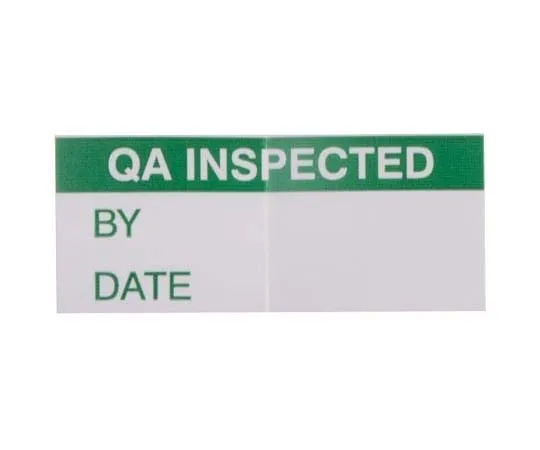 63-7809-23　RS PRO Adhesive Pre-Printed Adhesive Label-QA Inspected-. Quantity: 140　758-7967