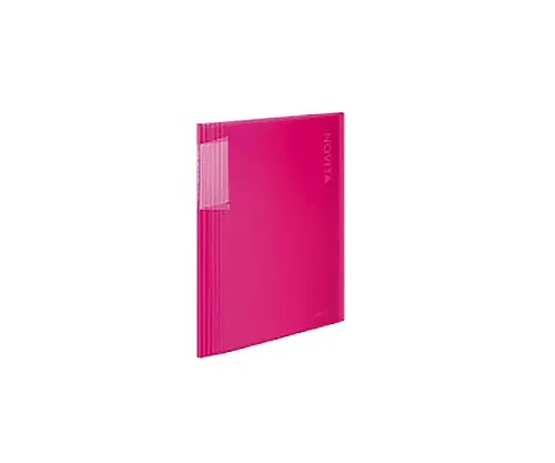 61-0559-57　［Discontinued］Clear Book A4 Vertical Fixed-Type 40-Sheets Pocket Pink　ラ-N40P
