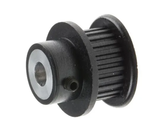 63-7967-77　Aluminium, Glass Filled PC Timing Belt Pulley, 6mm Belt Width x 2.032mm Pitch, 24 Tooth, Maximum Bore Dia. 5mm　778-4720