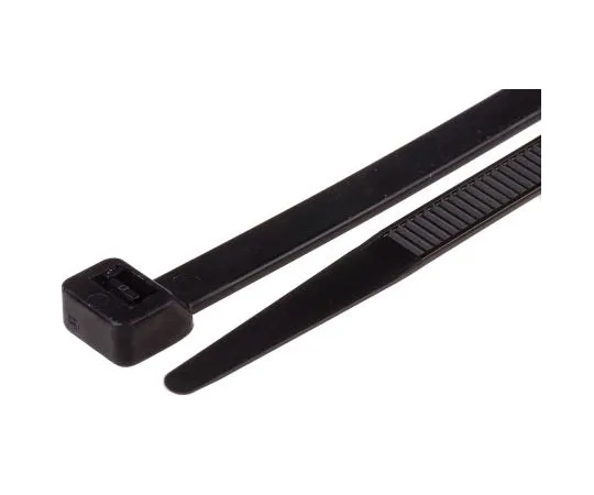 63-8013-31　RS PRO Black Nylon Cable Tie, 240mm x 7.6 mm　811-1518