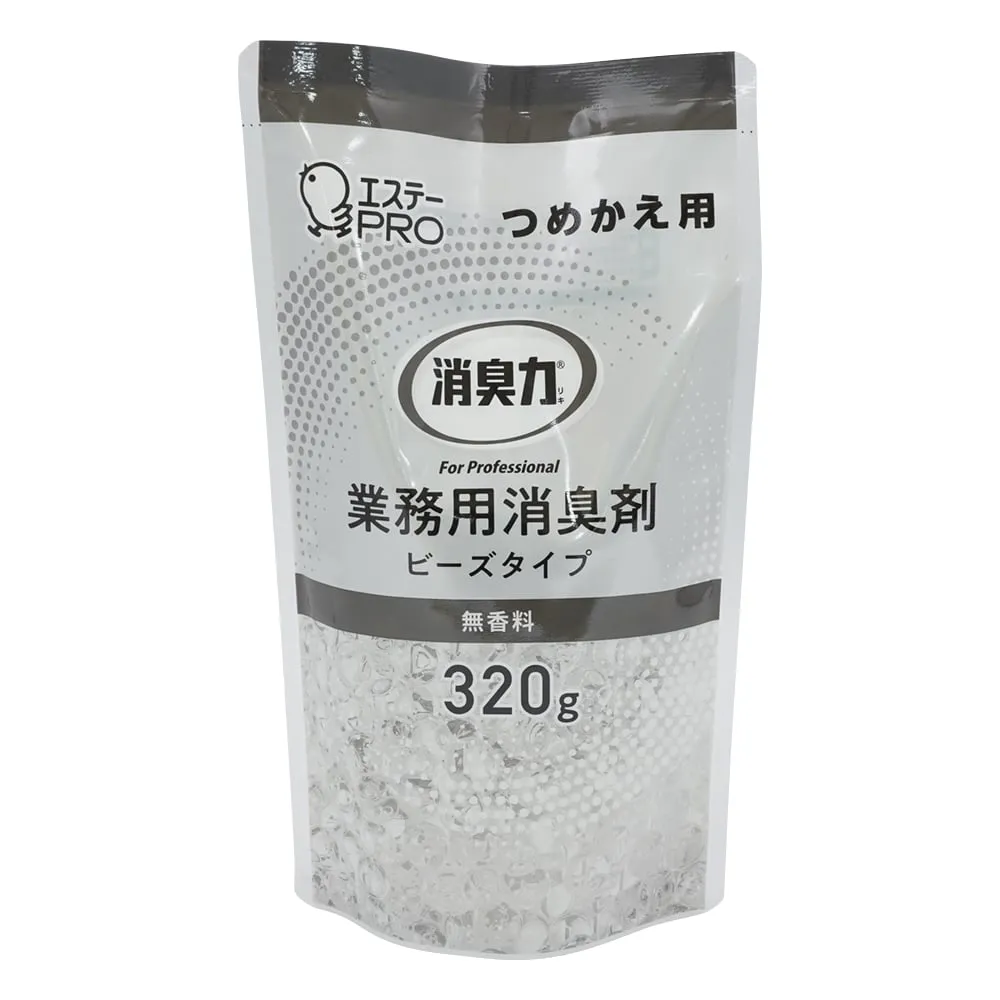 2-7261-15　［Discontinued］Deodorant Business Bead Type Refill Fragrance-Free　130276