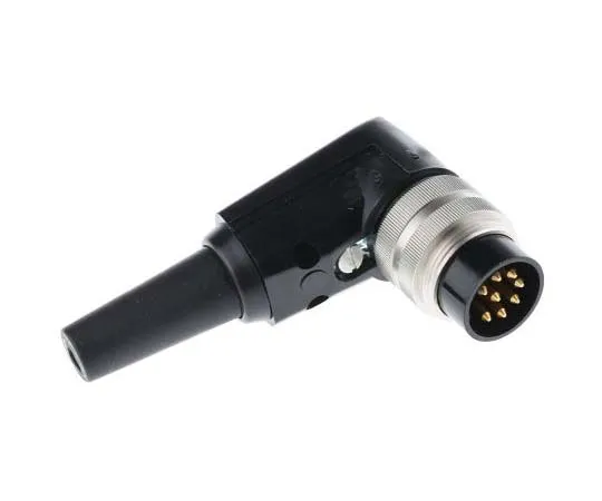 63-7784-55　Lumberg WSV Series, 8 Pole Right Angle Din Plug Plug, DIN EN 60529, 5A, 60 V ac IP40　WSV 81