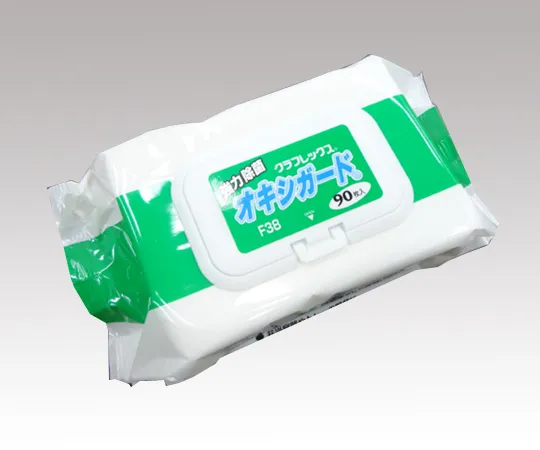 6-8580-12　［Discontinued］OXYGUARD Objective Sterile Wet Wiper for Business Use Pack Type 90 Pieces　F-38