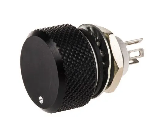 63-7986-21　Vishay 1 Gang Rotary Cermet Potentiometer with a 16 mm Dia. Shaft, 10kΩ, ±20%, 1W, Linear P16NM103MAB15　P16NM103MAB15