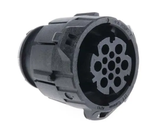 63-7801-84　ITT Cannon APD Series, 7 Pole Din Plug Plug, DIN 72585, 48 V dc IP67, IP69K　121583-0018