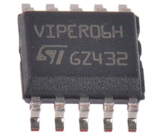 63-8011-40　STMicroelectronics VIPER06HS AC/DC LED Driver, PWM Controller 115 kHz 10-Pin, SSOP　VIPER06HS