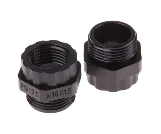 63-8022-72　RS PRO PG13 → M16 Cable Gland Adaptor, Nylon 66　817-8883