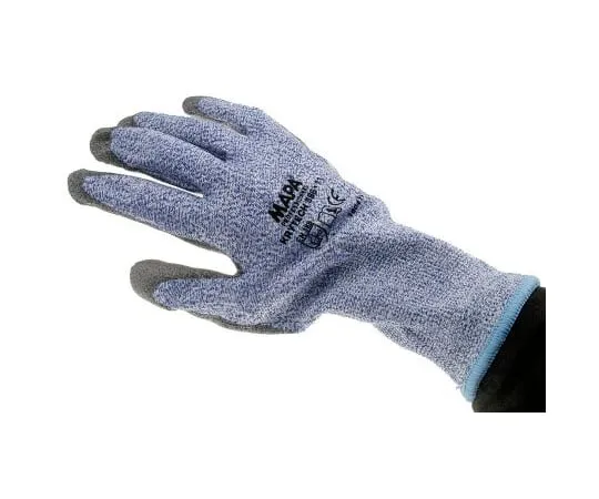 63-7955-87　Mapa Spontex Krytech 586 PUR Polyurethane-Coated Cut Resistant Gloves, size 10, Grey　586410