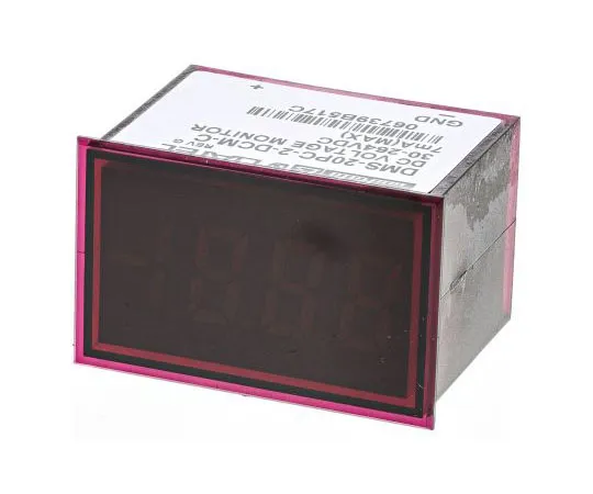 63-8012-19　Murata Power Solutions Digital Voltmeter DC, LED Display 3, 3.5-Digits ±2 V, 33.93 x 21.29 mm　DMS-20PC-2-DCM-C