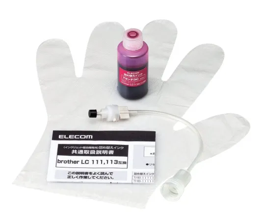 62-2049-91　［Discontinued］Replacement Ink Magenta for Brother LC 111/LC 113　THB-111113M4