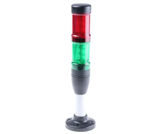 63-8023-98　SL4 LED Beacon Tower, 2 Light Elements, Red/Green, 24 V ac/dc　171295 & SL4-100-L-RG-24LED