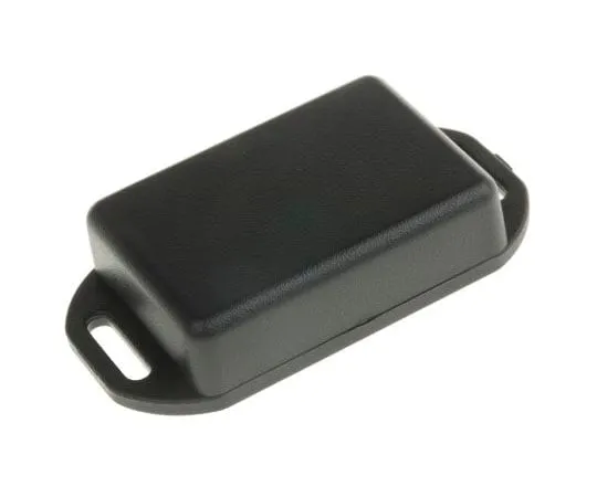 63-7961-86　Hammond 1551, ABS Enclosure, IP54, Flanged, 50 x 35 x 15mm　1551FFLBK