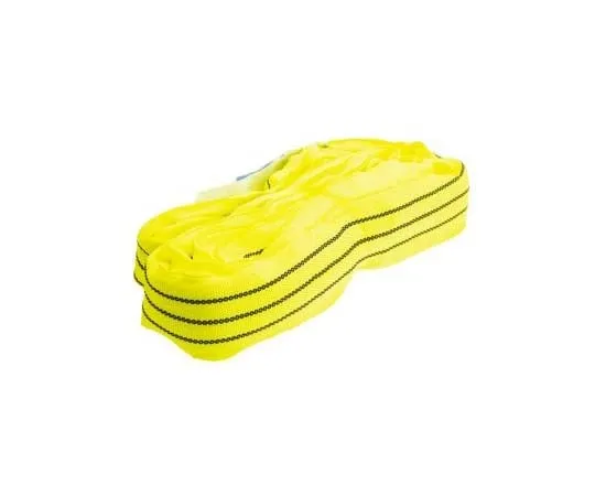 63-7767-63　RS Pro 2 m, 4 m Yellow Lifting Sling Round, 3t　729-2978