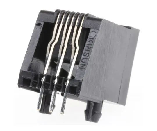 63-8011-71　MH Connectors 6P6C Right Angle Through Hole Female Modular Socket UTP RJ12 Connector　MHRJJ66NFRA