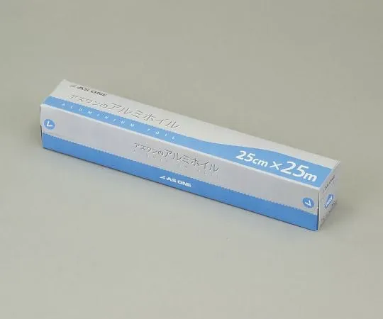 7-9113-51　［Discontinued］AS ONE Aluminum Foil sold in bulk, standard type, 25 m, 24 bottles