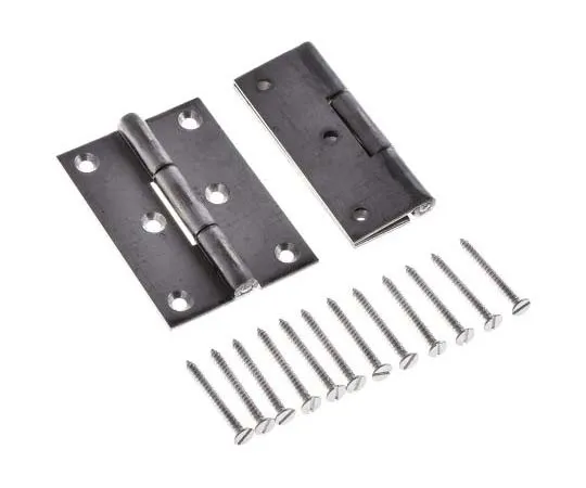 63-7765-15　RS PRO Stainless Steel Piano Style Hinge Screw, 70mm x 50mm x 2mm　726-4062